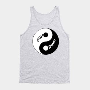 Black Hole \ White Dwarf (front) Tank Top